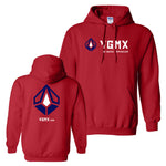 VGMX Logo Red Navy - Unisex Pullover Hoodie