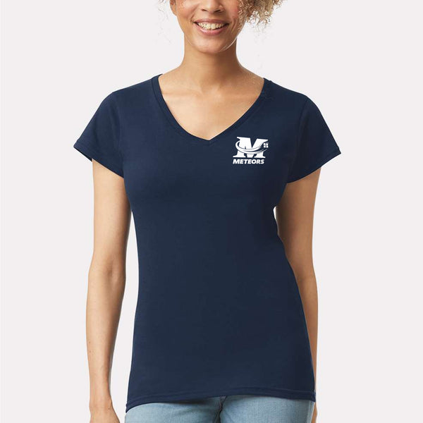 Mercy Meteors - Women’s V-Neck T-Shirt