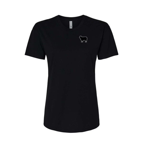 Black Sheep - Pocket Print - Womens Tshirt
