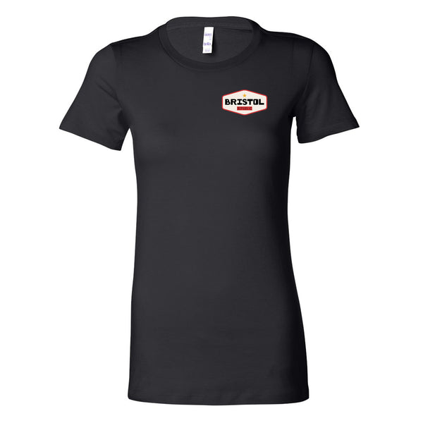 Bristol Republic - Pocket Logo - Womens Form Fit Tshirt