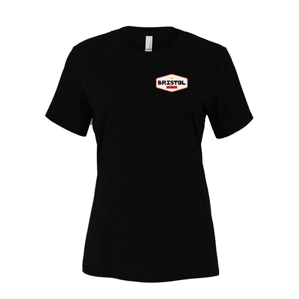 Bristol Republic - Pocket Logo - Womens Relax Fit Tshirt