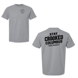 Crooked Can - STAY CROOKED CBUS -  Comfort Colors T-Shirt