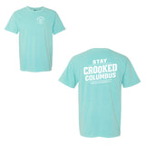 STAY CROOKED CBUS -  Comfort Colors T-Shirt