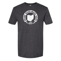 Crooked Can - Drink Beer Made Here Collab - Unisex T-Shirt