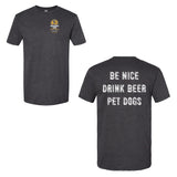 Crooked Can GA - Drink Beer Pet Dogs - Unisex T-Shirt