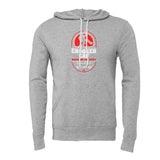 Crooked Can Oval Highstepper - Red-White Logo Hoodie