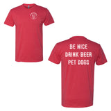 Crooked Can - Drink Beer Pet Dogs - Unisex T-Shirt