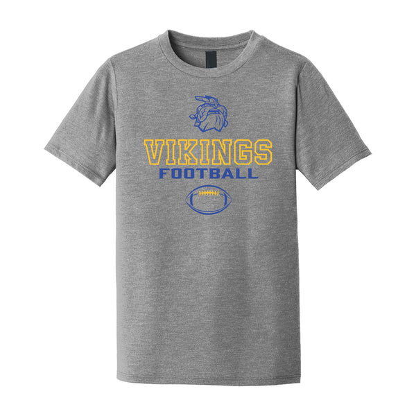 YOUTH - Vikings Football - Collegiate - TriBlend T-shirt