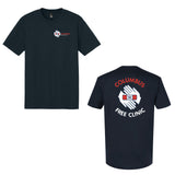 Columbus Free Clinic - Dual Logo - TriBlend Tee