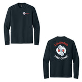 Columbus Free Clinic - Dual Logo - TriBlend LS Tee