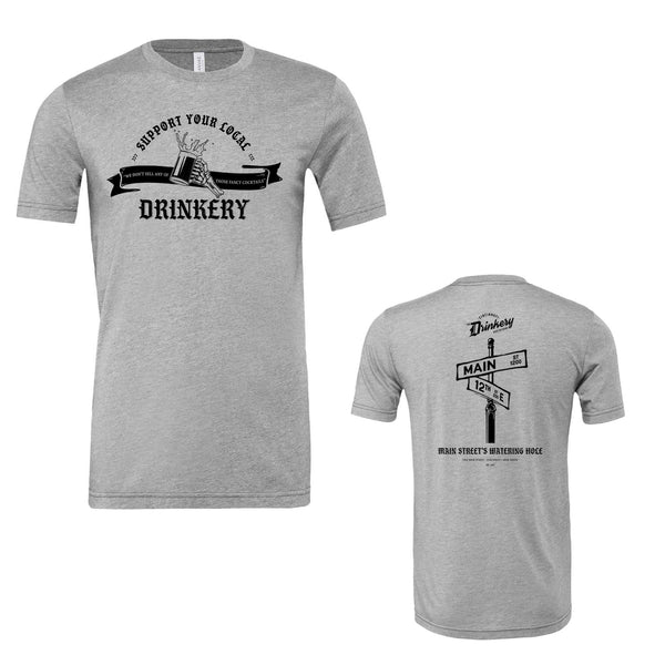 The Drinkery - Support Local - Unisex soft T-shirt