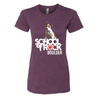 School of Rock - Boulder Mascot - Womens Fit T-Shirt