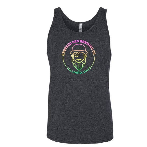 Crooked Can - Neon Face - Unisex Blend Tank