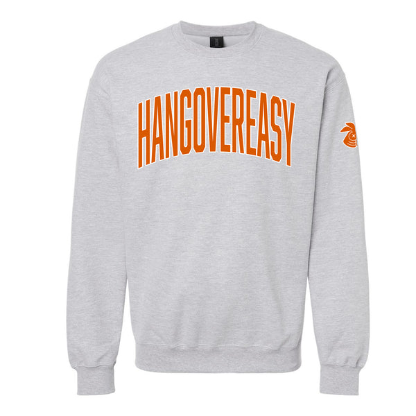 Hangover Easy Tailgate - Orange White Logo - Soft Blend Sweatshirt