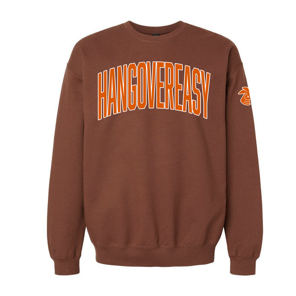 Hangover Easy Tailgate - Orange White Logo - Soft Blend Sweatshirt