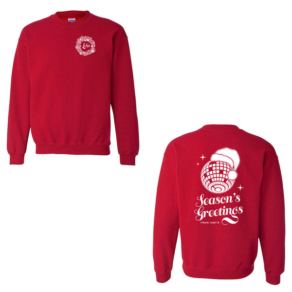 Igbys Bar - Disco Holiday - Crewneck Sweatshirt