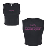 Killer Queen - Neon Logo - Womens Crop Top