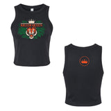 Killer Queen - Jungle - Womens Crop Tank