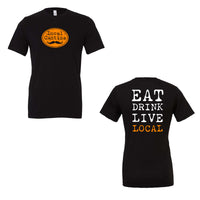 WS Local Cantina - Eat Drink Live Local - Unisex Soft Blend T-Shirt