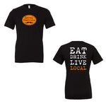 EMP Local Cantina - Eat Drink Live Local - Unisex Soft Blend T-Shirt