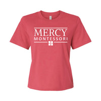 Mercy Montessori - Women's Heavyweight Boxy T-Shirt