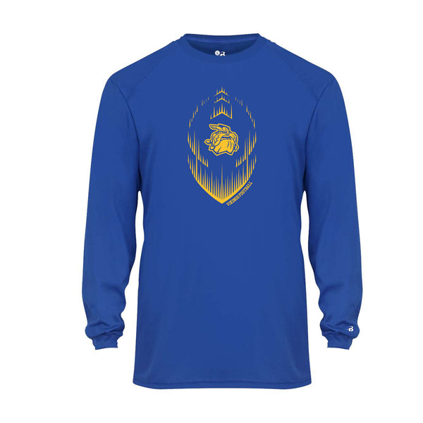 YOUTH - Vikings Football - The Movement - Performance LS T-shirt