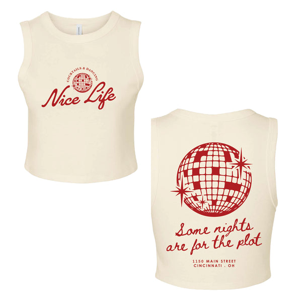 Nice Life - For The Plot - Micro Rib Racer Tank