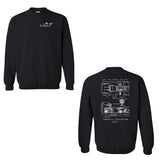 Formula Buckeyes - Blueprint - Soft Sweatshirt