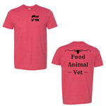 OSU MED VETS - Food Animal Vet Logs - Unisex T-shirt