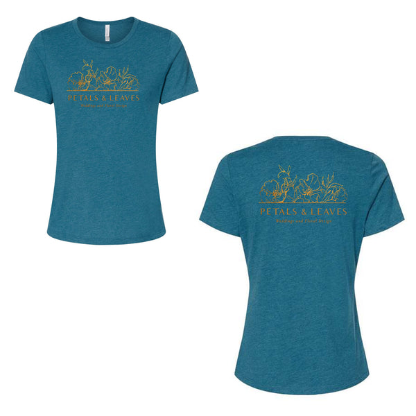 Misc - Petals Leaves - Womens Tee