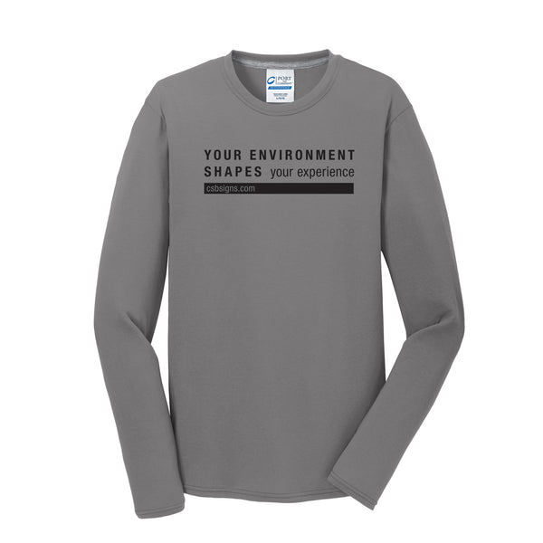 Century Sign Builders - Your Environment - Unisex Long Sleeve Tee