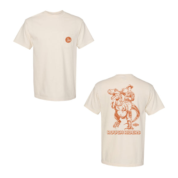 Roosevelt Room - Rough Riders Teddy Dino - Comfort Colors Unisex T-Shirt