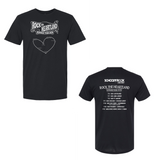 SOR - Queen City Rock Heart Tour - Black T-Shirt