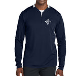 KAWAGA - Pocket Print - Adult Moisture-wicking Qtr Zip Pullover