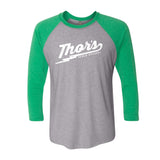 THOR Wholesale - Lightning Logo - Unisex Blend Raglan - no tag rip