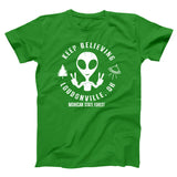 UFO Keep Believing - Raby Hardware - Unisex T-Shirt