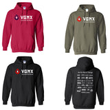 VGMX Logo - All Gamer Logo Back - Unisex Pullover Hoodie