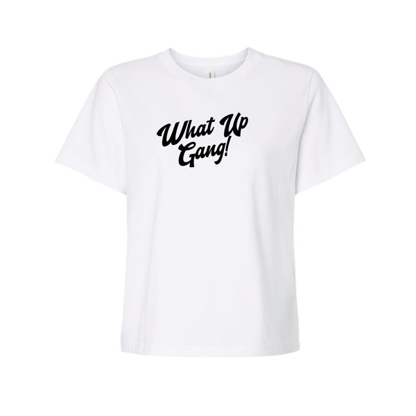 What Up Gang - Women's Boxy Tee
