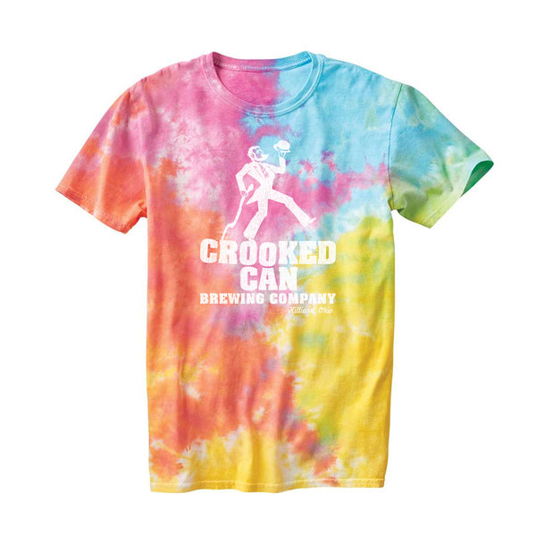 Crooked Can High Stepper - Tie Die - Unisex Blend T-Shirt