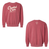 Crooked Can - Retro Curved -  Comfort Colors Sweatshirt