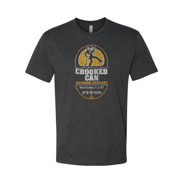 Crooked Can Logo - Florida - Unisex Blend T-Shirt