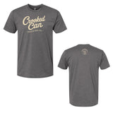 Crooked Can - Retro Curved -  Soft T-Shirt