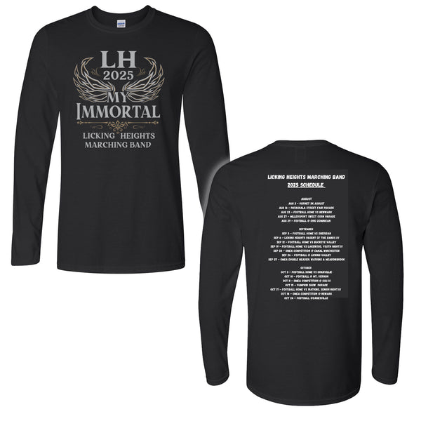 Licking Heights Band - My Immortal - Long Sleeve T-Shirt