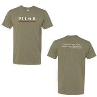 Pilar - Pucci w/ quote - Unisex Soft Blend T-Shirt