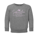 Sophia Ann - Butterfly Logo - Toddler Sweatshirt