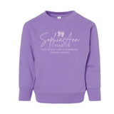 Sophia Ann - Butterfly Logo - Toddler Sweatshirt