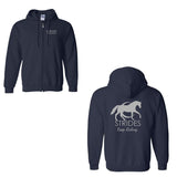 Strides - Keep Riding - Adult Zip Hoodie