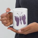 Sophia Ann - Butterfly Logo - Tea Coffee 15oz mug