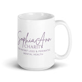 Sophia Ann - Butterfly Logo - Tea Coffee 15oz mug