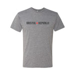 3X-6X Bristol Republic Line Logo Men's T-Shirt